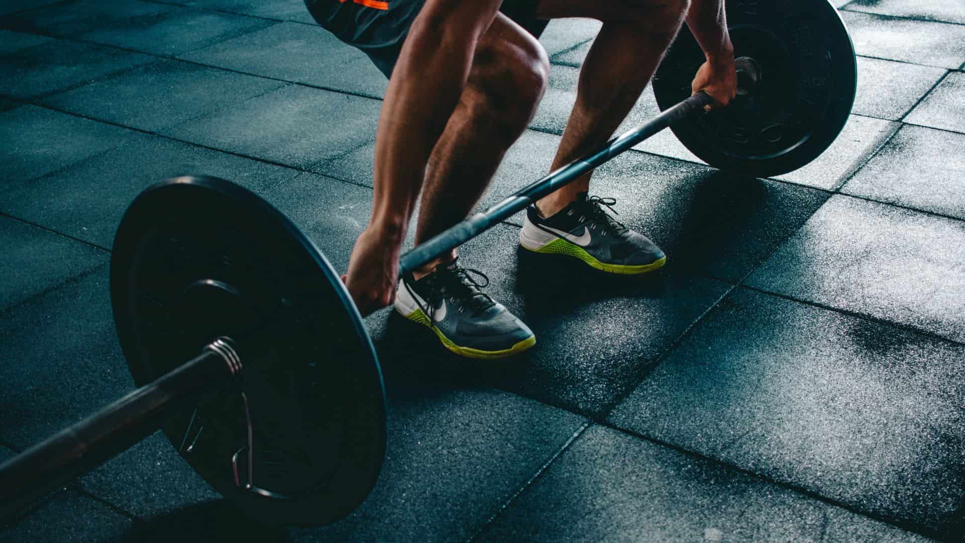 Gym workout area prepared for functional training